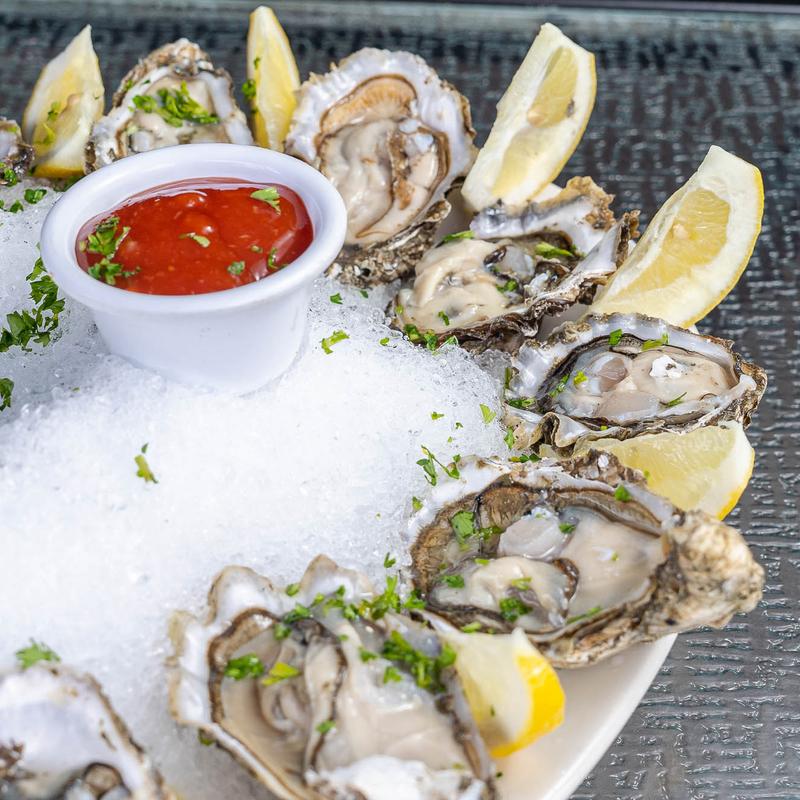 Fresh oysters at JJ's Fish House